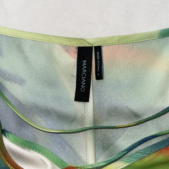 NWOT Marciano | Multi-color Abstract Maxi Dress - Picture 8 of 9